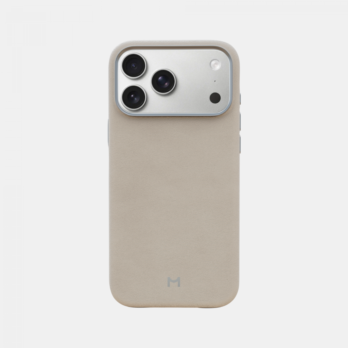 Чехол Magssory для iPhone 17 Pro Max Ivory, экокожа
