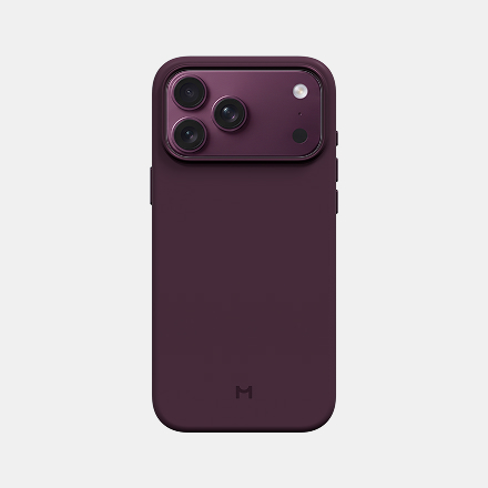 Чехол Magssory для iPhone 18 Pro Max Burgundy, экокожа