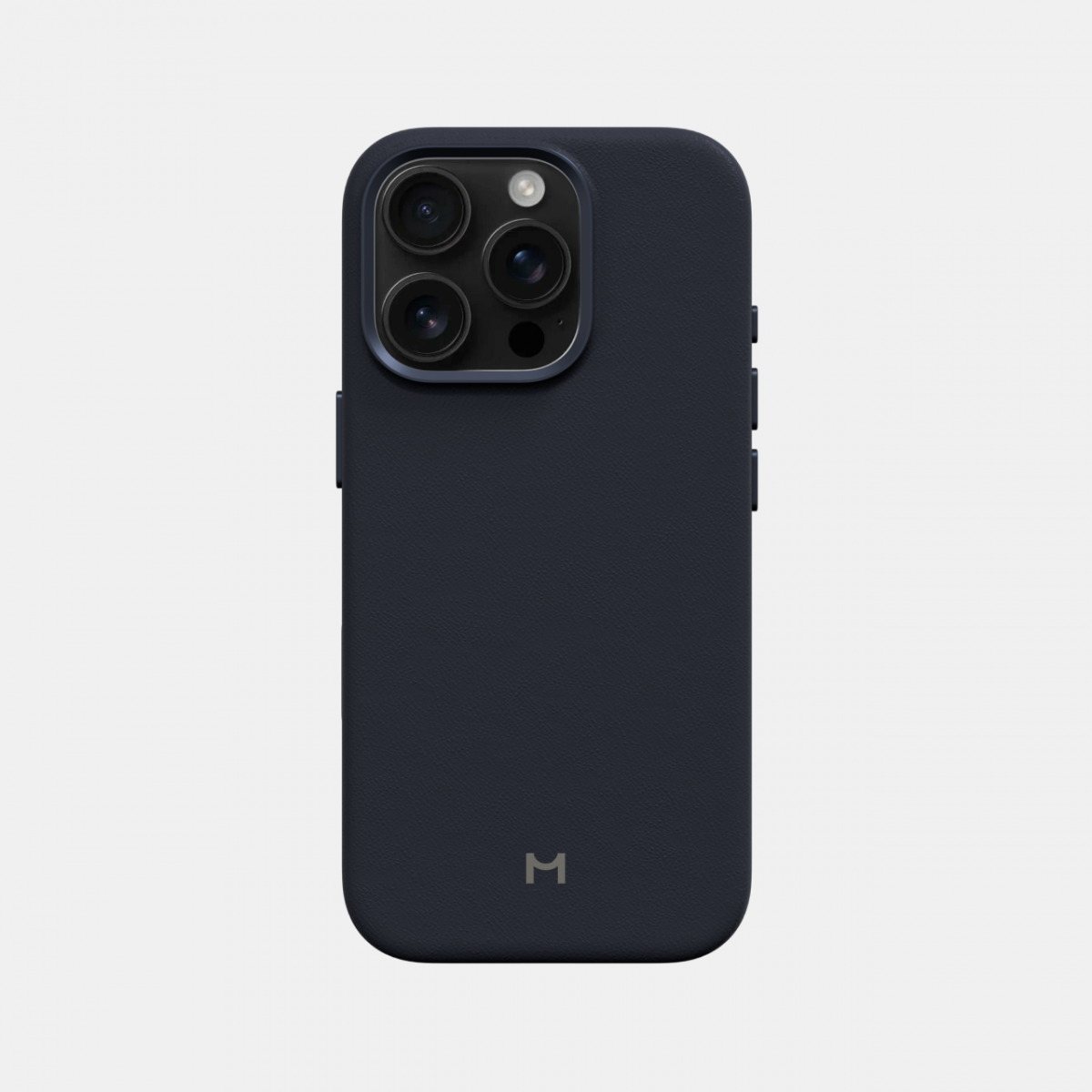 Чехол для iPhone 16 Pro Max Eco Leather Case Blue