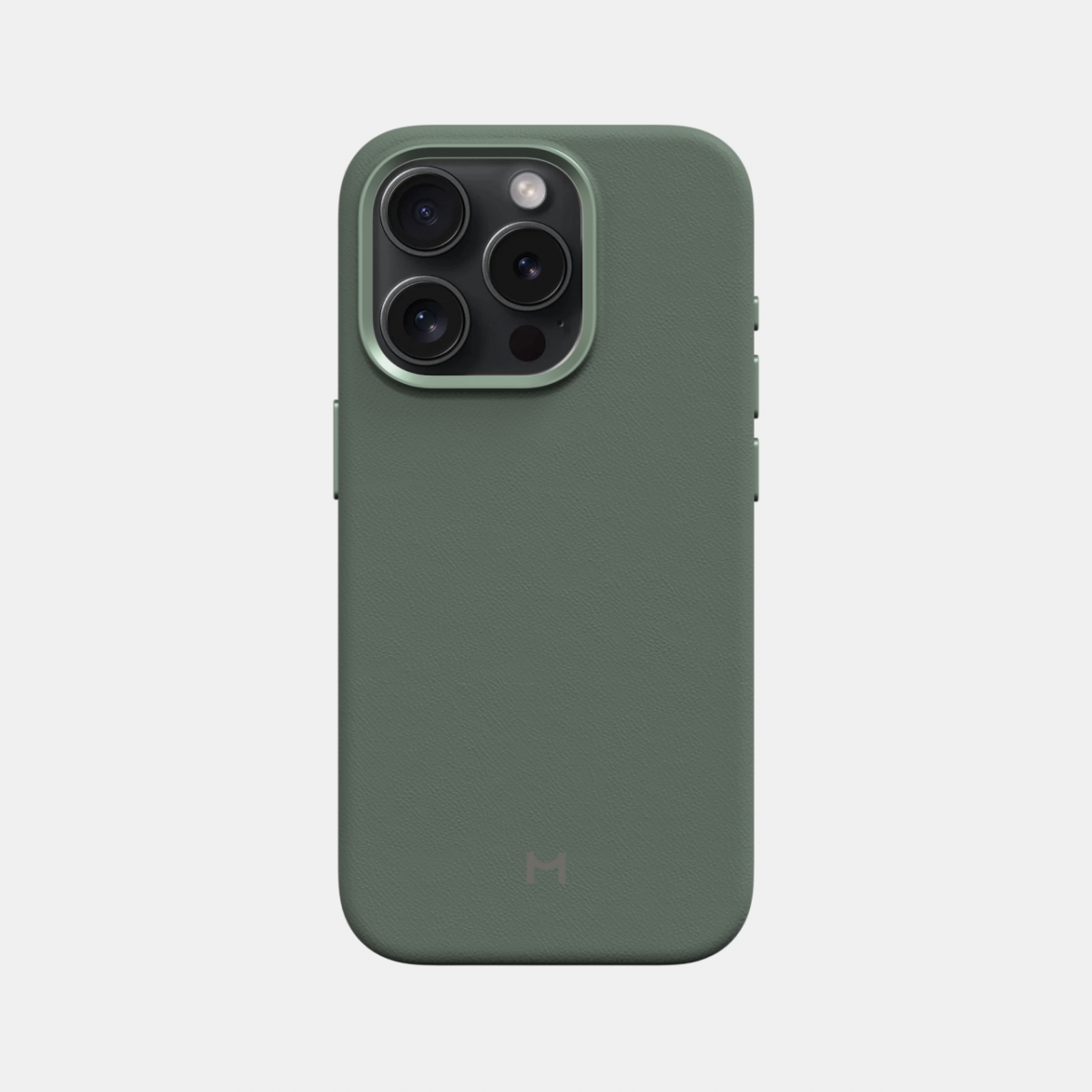 Чехол для iPhone 15 Pro Max Eco Leather Case Khaki