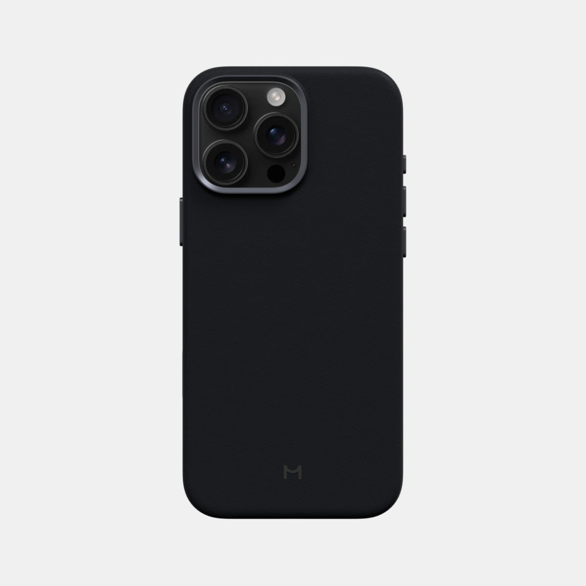 Чехол для iPhone 16 Pro Eco Leather Case Midnight