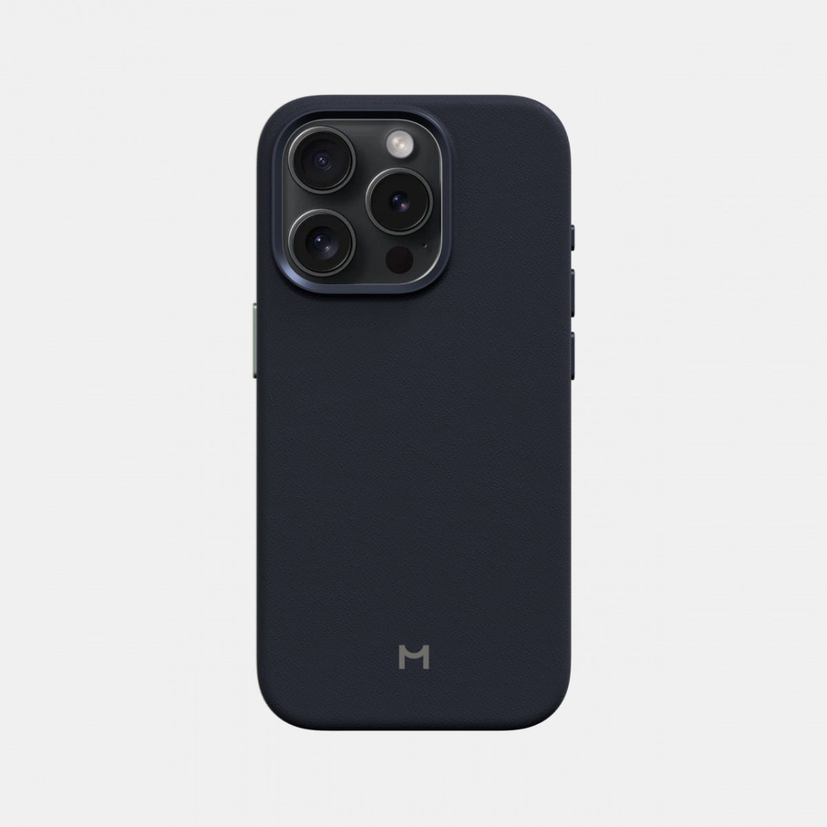 Чехол для iPhone 15 Pro Max Eco Leather Case Blue