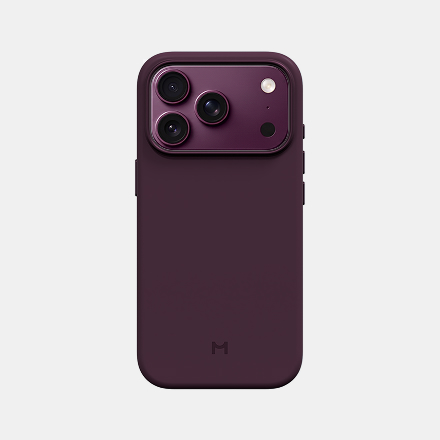 Чехол Magssory для iPhone 18 Pro Burgundy, экокожа