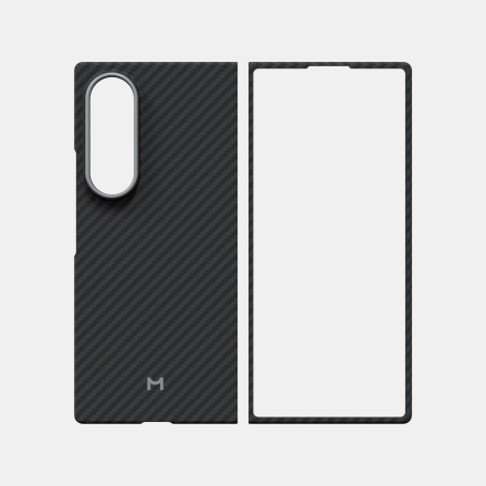Чехол Magssory для Samsung Galaxy Z Fold 8, кевлар, с магнитами , Black
