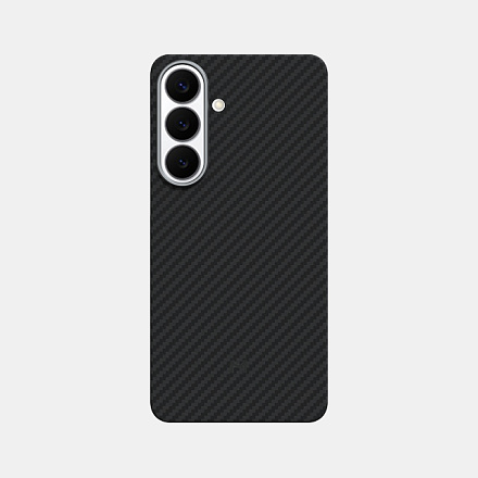Чехол Magssory для Samsung Galaxy S26+ кевлар, с магнитами, совместимый с MagSafe Black