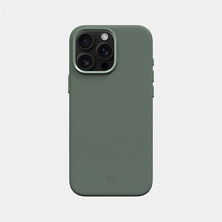 Чехол для iPhone 16 Pro Eco Leather Case Khaki