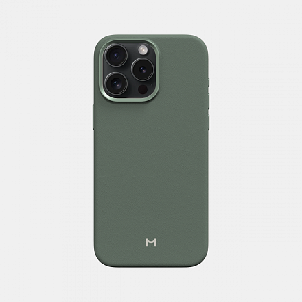 Чехол для iPhone 15 Pro Eco Leather Case Khaki