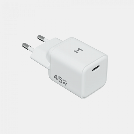 Компактное сетевое зарядное устройство Magssory Nano 45W GaN White