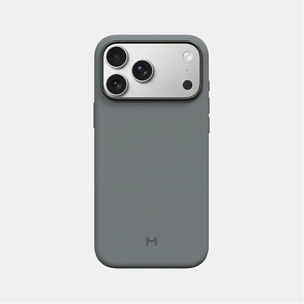 Чехол Magssory для iPhone 17 Pro Max, силикон, Gray