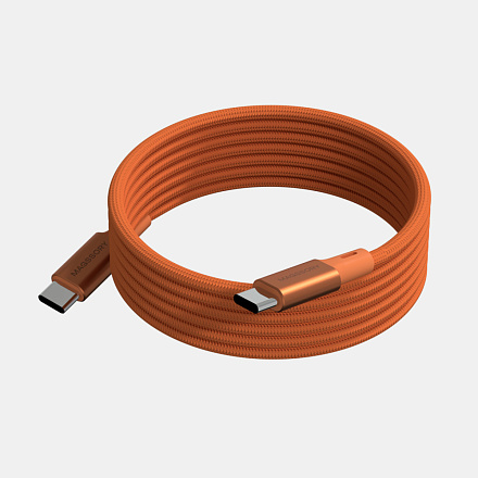 Магнитный кабель Magssory 60W 1,2м, orange