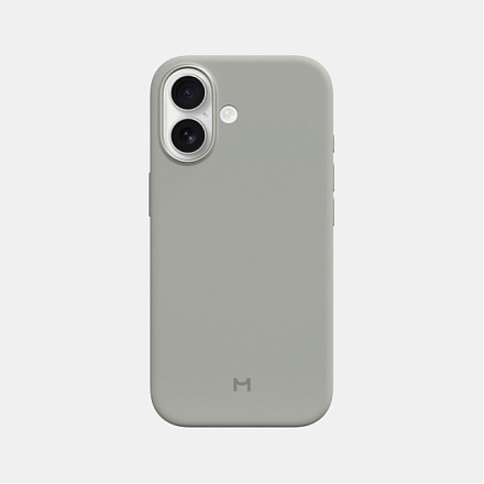 Чехол Magssory для iPhone 17, силикон, ivory