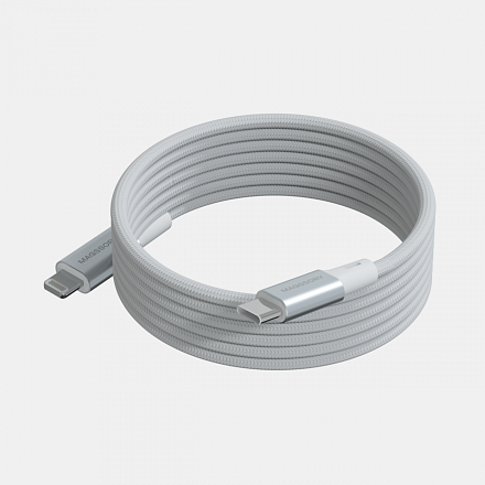 Магнитный кабель Magssory Link Lightning 1.2м 60W White